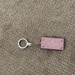 Kate spade pink keychain mirror